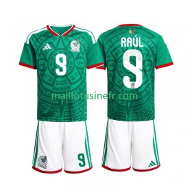 Maillot de Foot Mexique Raul Jimenez 9 World Cup Domicile 2026 - Enfant